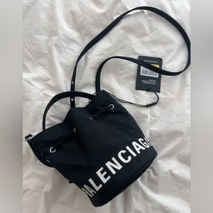 Balenciaga bucket bag